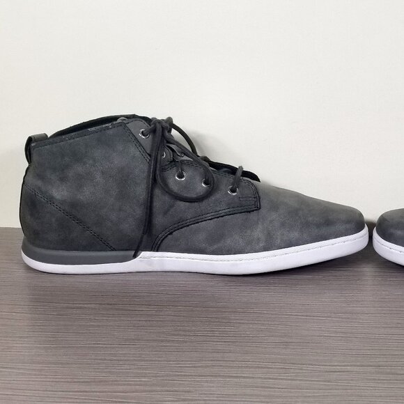 Creative Recreation Vito Sneakers, Gray Leather, Mens Size 9.5 US / 42.5 - Picture 6 of 12